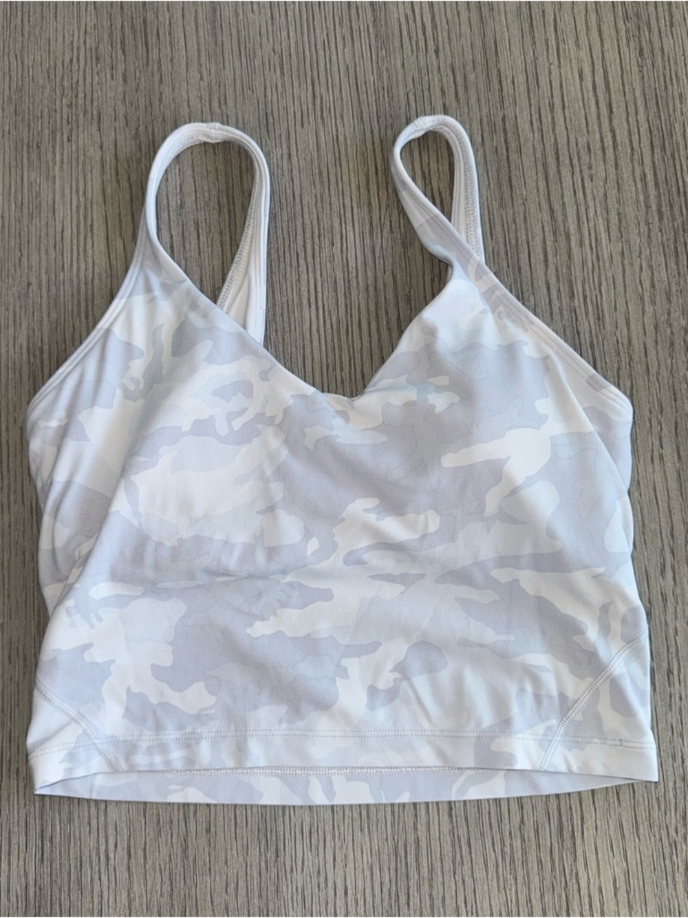 lululemon Align White Camo Tank